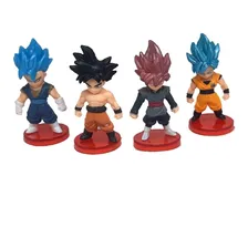 Kit De Bonecos Miniaturas Dragon Ball Z Enfeites 6 Cm Foto mini 3