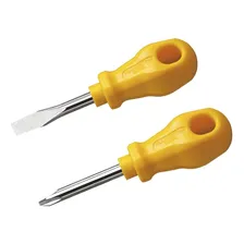 Kit De Chave Toco Fenda Phillips Com 2 Peças Tramontina Foto mini  2