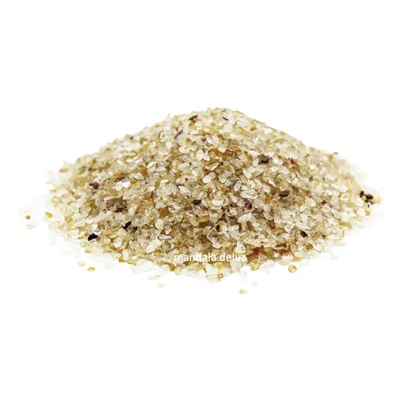 Kit De Citrino Cascalho (ametista Queimada) Miúdo 500g Foto 1