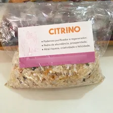 Kit De Citrino Cascalho (ametista Queimada) Miúdo 500g Foto mini  2