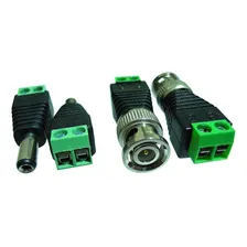 Kit De Conectores Para Câmeras De Segurança 10 Borne + 10 P4 Foto mini 3