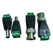 Kit De Conectores Para Câmeras De Segurança 10 Borne + 10 P4 Foto mini 4
