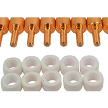 Kit De Consumíveis Corte Plasma Bico Curto 36 Peças-v8brasil Foto mini  2