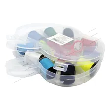 Kit De Costura Para Viagem Reparo Rápido + Estojo Maçã Foto mini 3