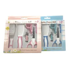 Kit de cuidado para bebês Kit Higiene Bebê Infantil 6 Peças Kit Higiene Bebê 6 Peças rosa - x 6 Foto mini 1