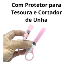 Kit de cuidado para bebês Kit Higiene Bebê Infantil 6 Peças Kit Higiene Bebê 6 Peças rosa - x 6 Foto mini 3