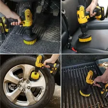 Kit De Escovas Para Limpeza Pesada Parafusadeira 3 Peças Foto mini 4