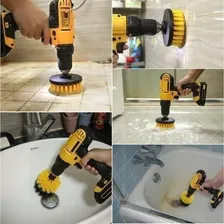 Kit De Escovas Para Limpeza Pesada Parafusadeira 3 Peças Foto mini 3