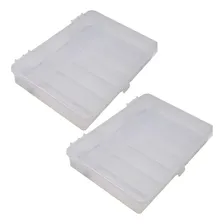 Kit De Estojo Porta Isca Black Pearl Extreme - 9 Divisórias Cor 2 Unidades - Transparente - 2 Unidades Foto  mini 1