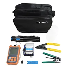Kit De Ferramentas Ftth Fibra Óptica C/ Clivador Power Meter Foto  mini 1