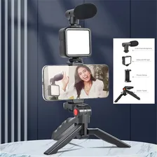 Kit De Filmagem E Fotografia Foto E Video Vlog C/ Microfone 127/220V Foto mini 3