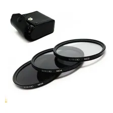 Kit De Filtro Nd2 + Nd4 + Nd8 + Case 72mm Nikon Sony Canon Foto mini 1