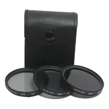 Kit De Filtro Nd2 + Nd4 + Nd8 + Case 72mm Nikon Sony Canon Foto mini 2