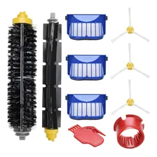 Kit de filtro, rolo e escova para Irobot Roomba 600 Foto mini 1