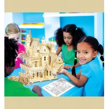 Kit de kit de construção Puzzle 3D Puzzle Honeybee Wood Craft Foto mini 2