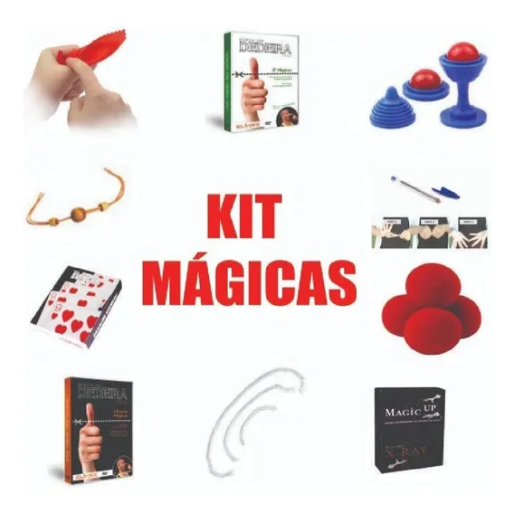 Kit De Mágicas Para Fazer Em Casa (iniciante E Profissional) Foto 1