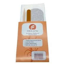 Kit De Manicure E Pedicure O Broto De Flor Kit Pedicure Do 200 Peças Foto  mini 1