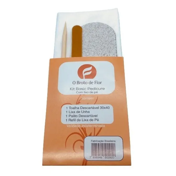 Kit De Manicure E Pedicure O Broto De Flor Kit Pedicure Do 200 Peças Foto 1