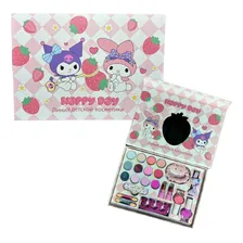 Kit De Maquiagem Infantil Hello Kitty Meninas Com Acess贸rios Foto mini 1