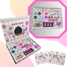 Kit De Maquiagem Infantil Hello Kitty Meninas Com Acess贸rios Foto mini 4