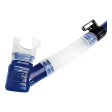 Kit De Mergulho Mascara Seasub E Respirador Quebra-onda Azul Foto mini 4