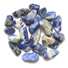 Kit De Pedra Cristal Natura Conjuntol Sodalita P 100g 1028 Foto mini 1