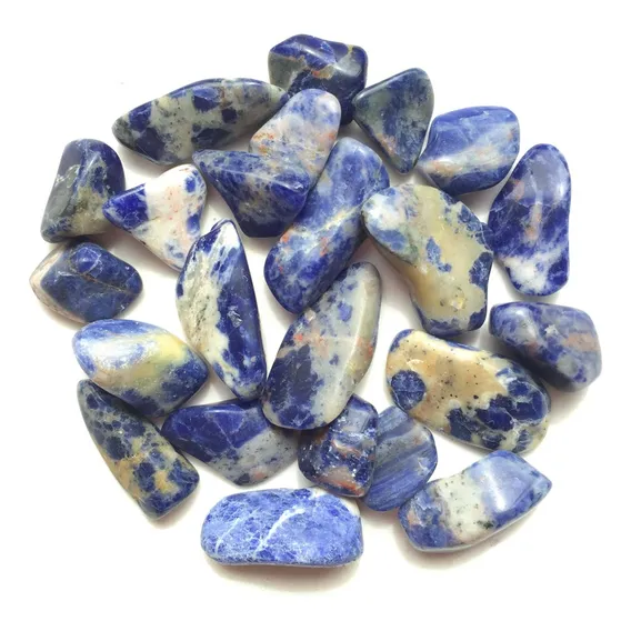 Kit De Pedra Cristal Natura Conjuntol Sodalita P 100g 1028 Foto 1