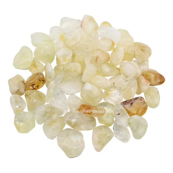 Kit De Pedras Citrino (ametista Queimada) Cristal M 500g Foto 1