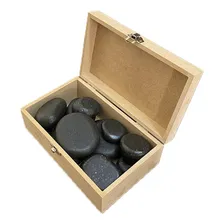 Kit De Pedras Quentes Vulcânicas Para Massagem Foto mini 2