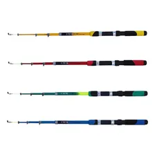 Kit De Pesca 4 Molinetes Com Varas Telesc贸pica Ultra Light Foto mini 3