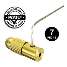 Kit De Pinças Micro RetĂfica E Mandril Para Motor C/ 7 Pçs Foto mini 2