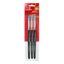 Kit De Pincel Modelador Condor 113 Com 3 Unidades Foto  mini 1