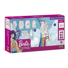 Kit De Pintura Barbie - Barao 8420-6 Foto mini 1