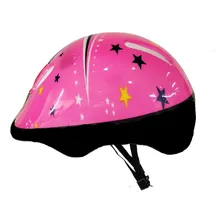 Kit De Proteção Skate Infantil Rosa Patins Bicicleta Cor Rosa Star Pink Foto mini 2