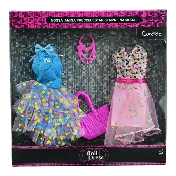 Kit de roupas para boneca Candide Vestido Boneca 2916 Foto 1