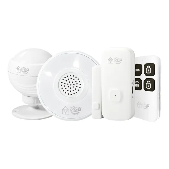 Kit De Segurança Inteligente I2go Com Sensores E Central Foto 1