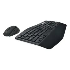 Kit de teclado e mouse sem fio Logitech MK850 Português Brasil de cor preto Foto mini 3