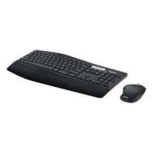 Kit de teclado e mouse sem fio Logitech MK850 Português Brasil de cor preto Foto mini 1