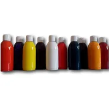Kit De Tinta Para Aerografia Com 10 Cores Frascos 100 Foto mini 1