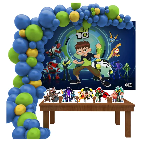 Kit Decoração De Festa Infantil Ben 10 M Foto 1
