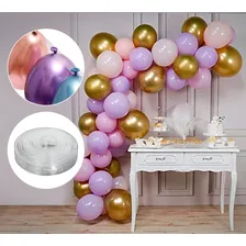 Kit Decoração De Festa Infantil Circo Rosa Aquarela M Foto mini 2