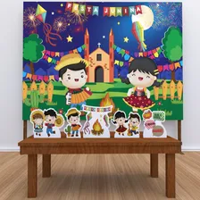Kit Decoração De Festa Infantil Festa Junina P Foto  mini 1