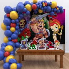 Kit Decoração De Festa Infantil He Man He-man Cute M Foto mini 1