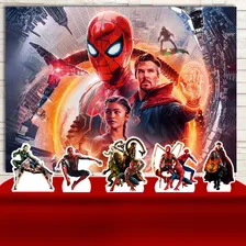 Kit Decoração De Festa Infantil Homem Aranha S.v.p.c P Foto  mini 1
