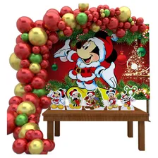 Kit Decoração De Festa Infantil Mickey Mouse Natal G Foto mini 3