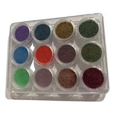 Kit Decoração Pedrarias De Unhas Caviar Coloridas Pedras Foto mini 2