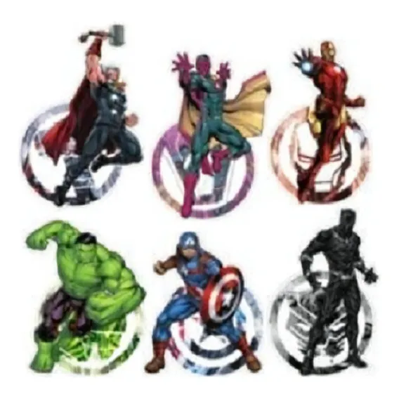 Kit Decoração Vingadores Avengers Display Painel Foto 1