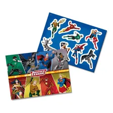 Kit Decorativo Festa Liga Da Justiça - Festcolor - Rizzo Foto  mini 1