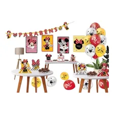 Kit Decorativo Festa Pronta Minnie Mouse Foto  mini 1