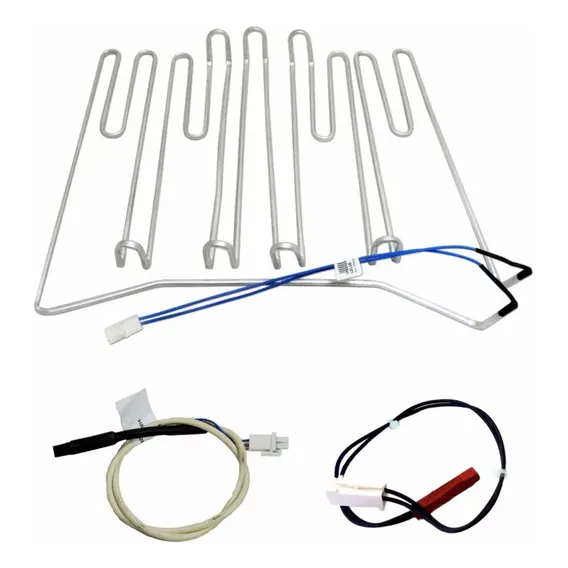 Kit Degelo ResistĂȘncia Sensor E FusĂvel Geladeira Bosch 220v Foto 1